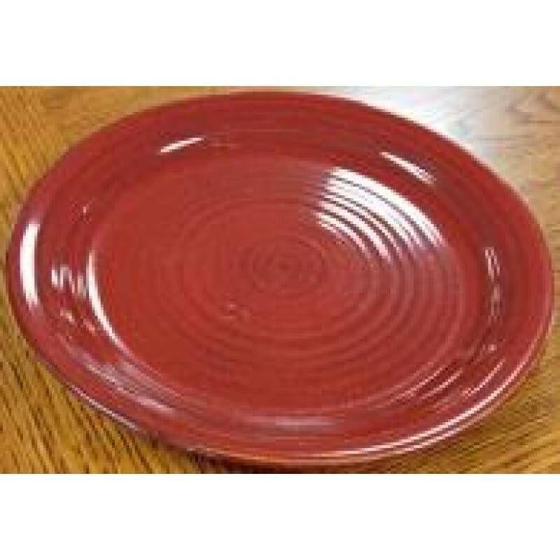 Park Designs 479 650mm Red Dinner Plate - Elegant Tableware for Fine Dining, Restaurants, and Home Entertaining