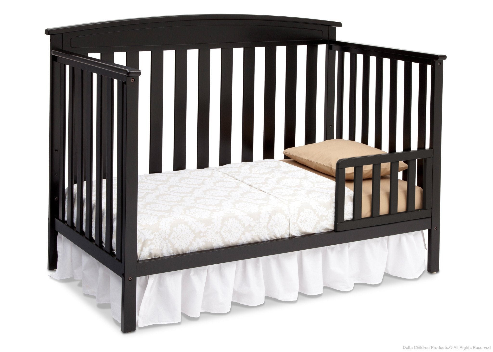 Gateway 4-in-1 Convertible Baby Crib - Toddler Bed, Daybed & Full-Size Bed - Safe Nursery Furniture for Boys & Girls - Perfect for Newborns to Teens Bedroom