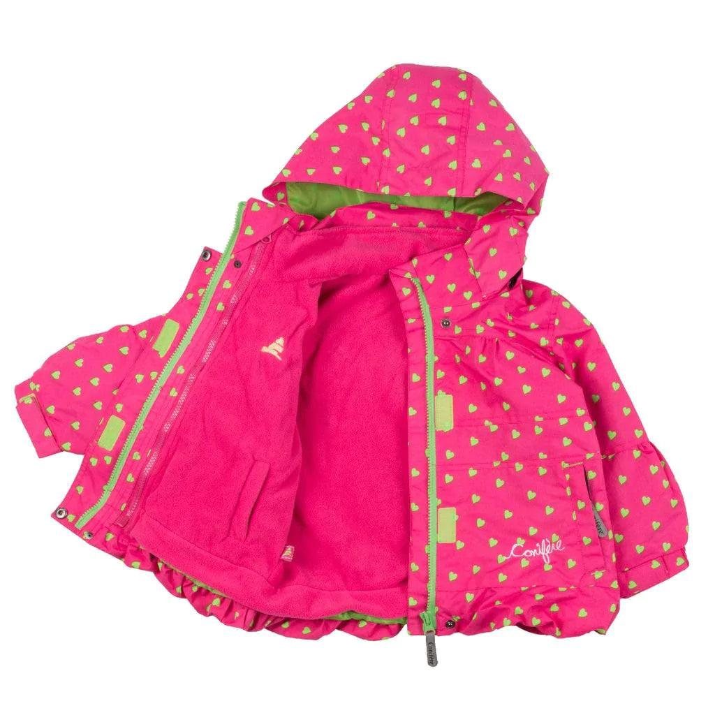 Conifere Small Hearts Girl's 3 in 1 Set - Cute Outfit for Toddler Girls | Perfect for Birthday, Party & Photo Shoots