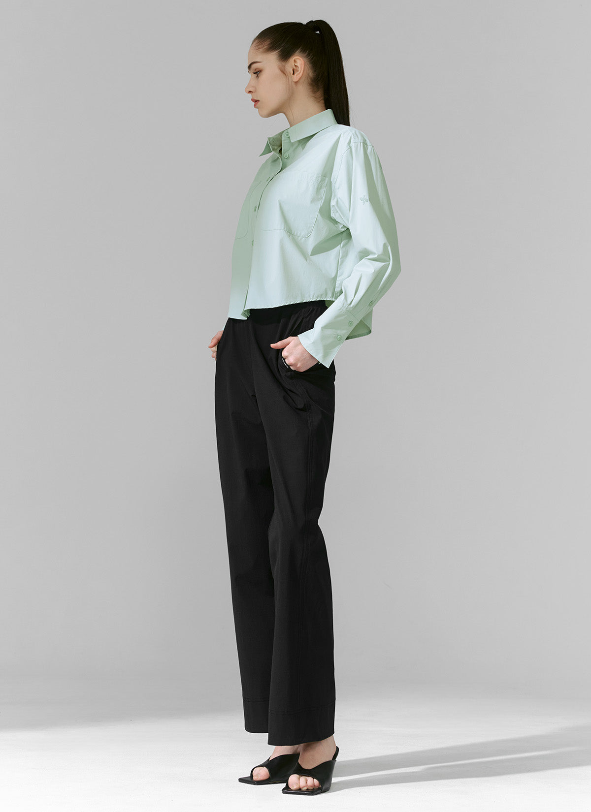 All Day Comfort Wide Leg Slacks for Women - Stretchy Office Pants, Business Casual Trousers - Perfect for Work, Travel & Everyday Wear