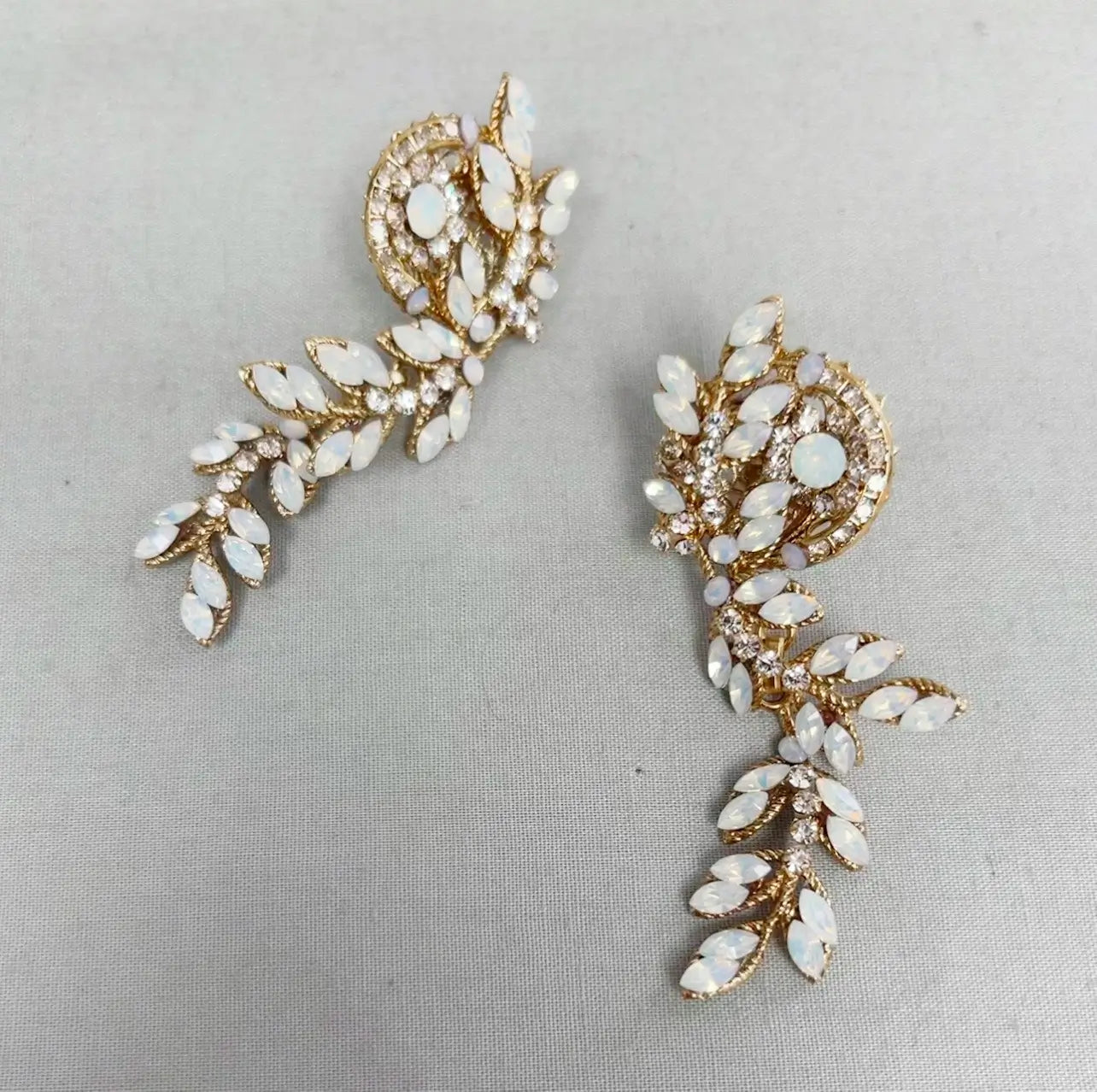 Elegant Elle Earrings for Women - Gold & Silver Dangle Hoop Earrings - Perfect for Parties, Weddings & Everyday Wear