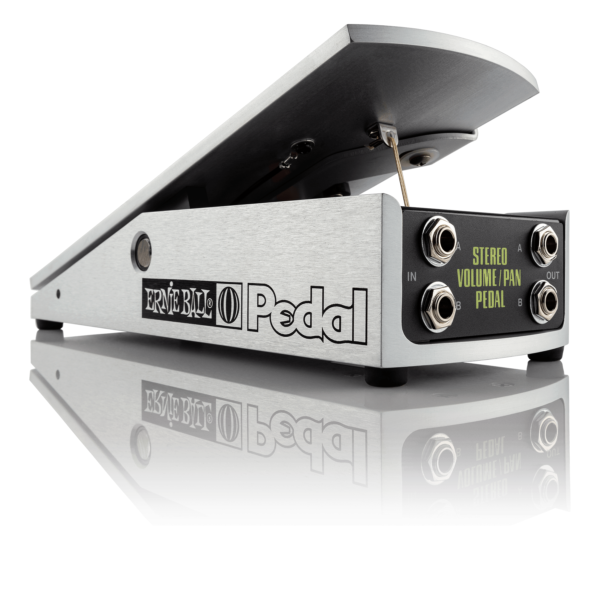 Ernie Ball 250K Mono Volume Pedal for Passive Electronics - Guitar Effects Pedal for Smooth Volume Control in Live Performances & Studio Recording