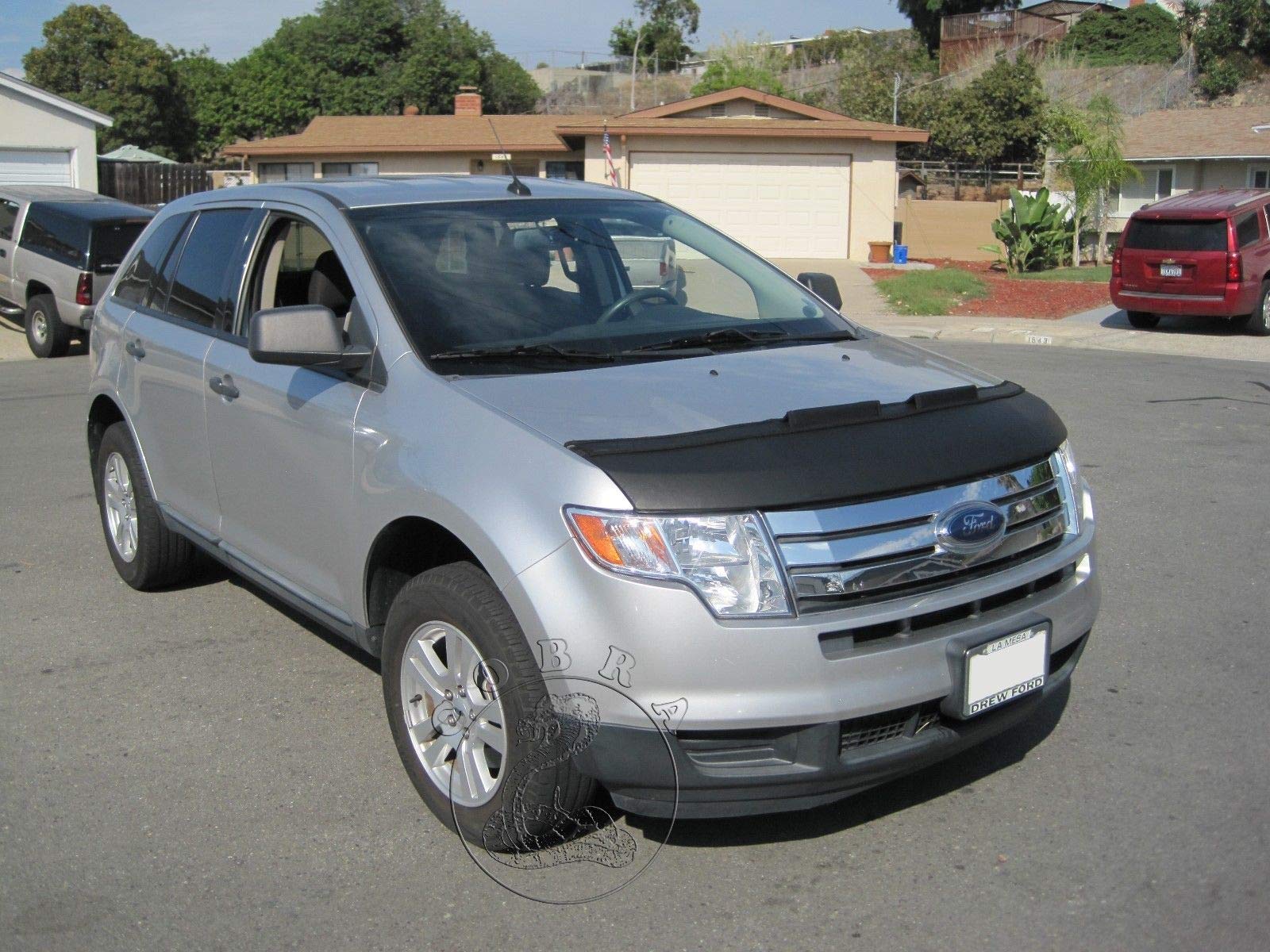Ford Edge Car Bra Hood Cover (2007-2010) - Protective Bonnet Mask for Weather & Road Debris Protection - Perfect for Road Trips & Daily Commuting