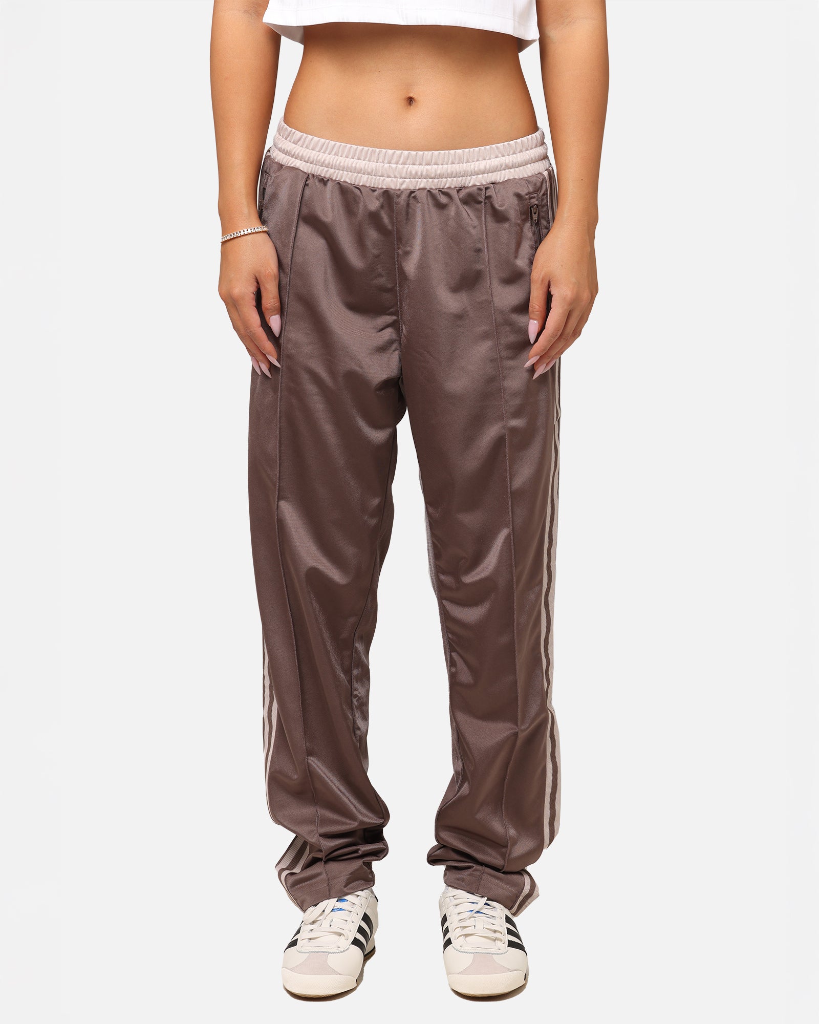Adidas Archive Track Pants for Men - Earth Strata Color | Comfortable Athletic Joggers for Running, Gym & Casual Wear