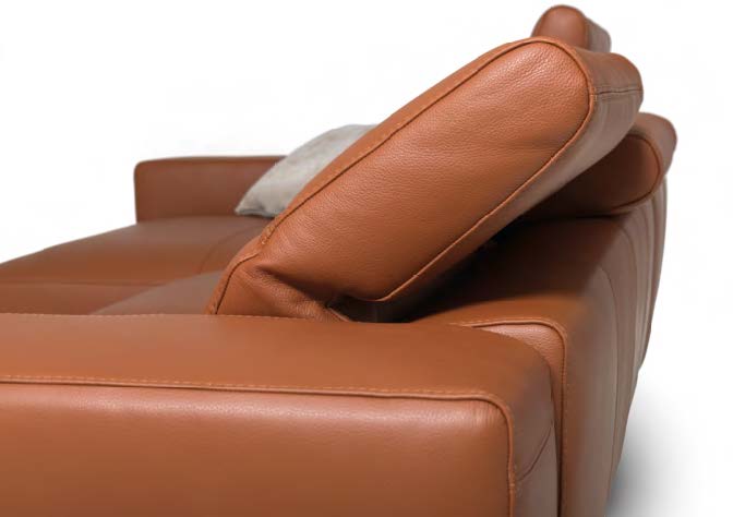 ALPA SALOTTI Henry Collection - Premium Italian Leather Sofa Set for Living Room, Lounge & Home Decor