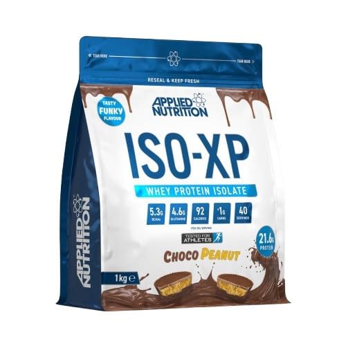 Applied Nutrition ISO XP 1000g Whey Protein Powder - Premium Muscle Recovery & Growth Supplement for Athletes & Bodybuilders | Post-Workout, Meal Replacement & Fitness Nutrition
