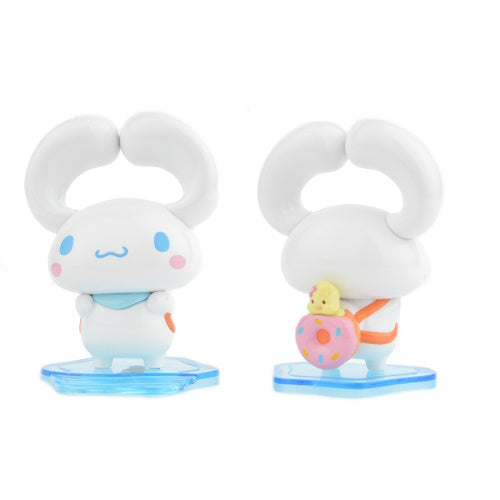 Sanrio Characters Back To Back Mini Figure Set - Hello Kitty & Friends 3 Inch Cute Collectible Toys for Kids, Office Desk Decor, Gift for Anime Fans & Kawaii Lovers