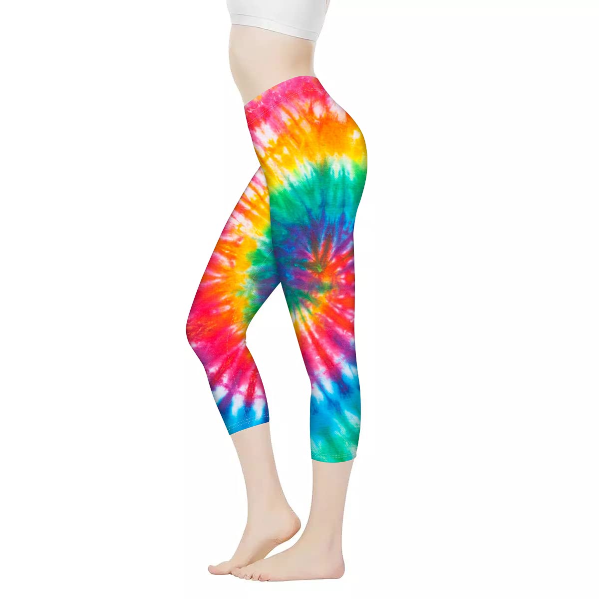 Frestree High Waisted Yoga Pants for Women - Stretchy Workout Leggings for Running, Cycling & Fitness | Comfortable Gym & Lounge Wear for Active Lifestyle