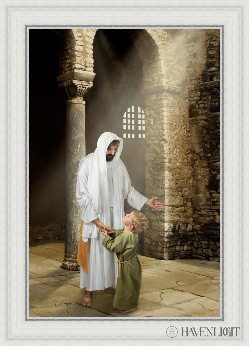 Feeling My Savior's Love - Inspirational Christian Wall Art Decor for Home, Church & Office - Perfect for Religious Gifts & Spiritual Encouragement
