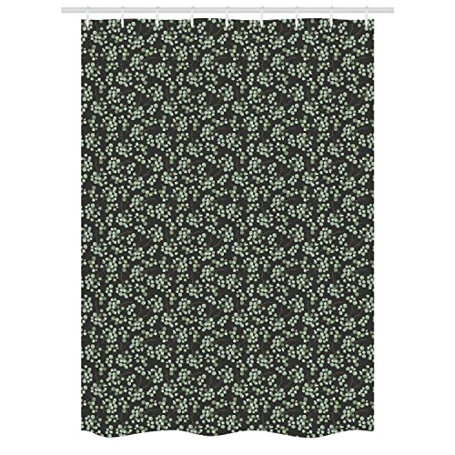 Dark Grey and Peacock Green
