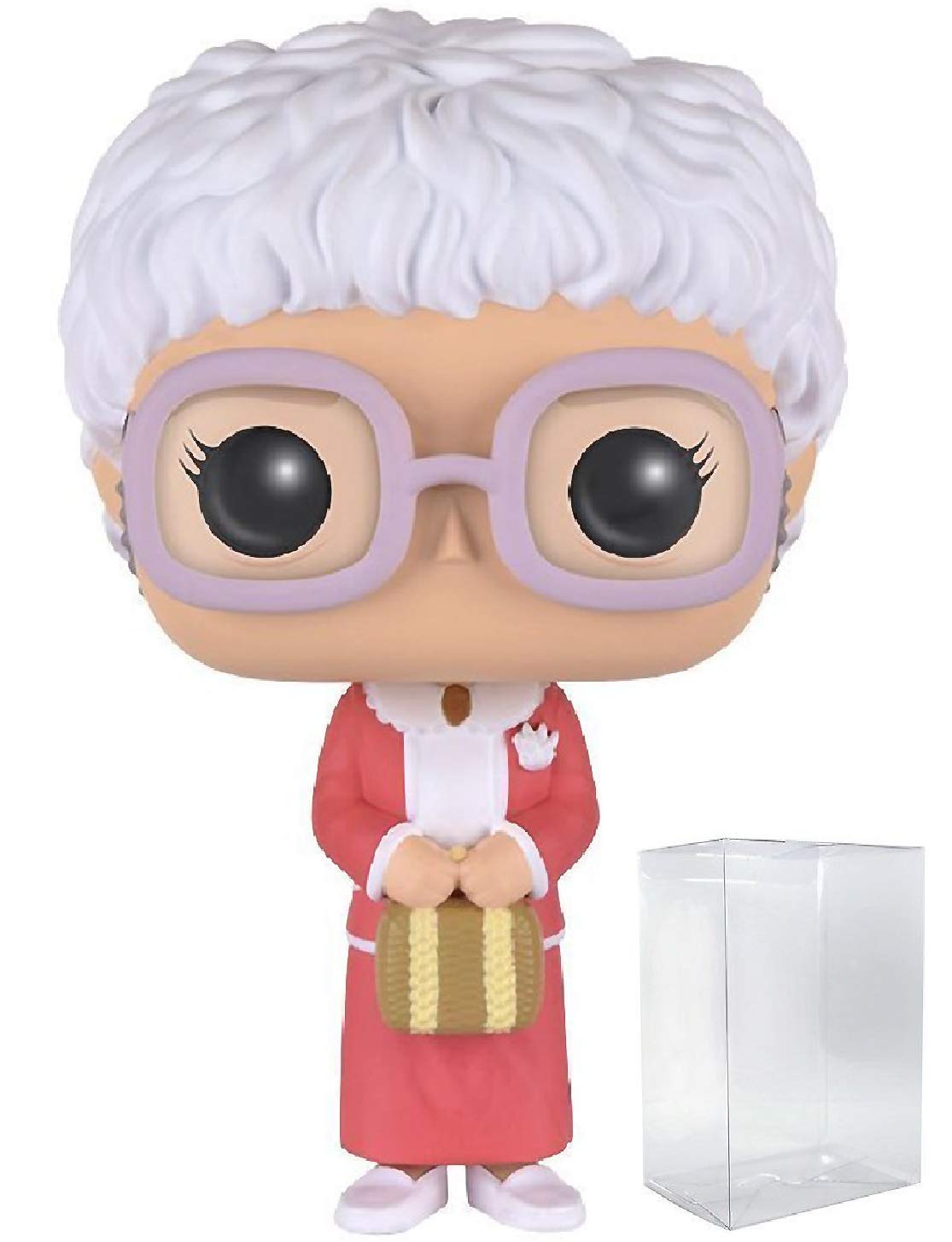 Funko Pop! Vinyl Figure - The Golden Girls Sophia with Pop Protector Case | Collectible TV Show Merchandise for Display & Gifts
