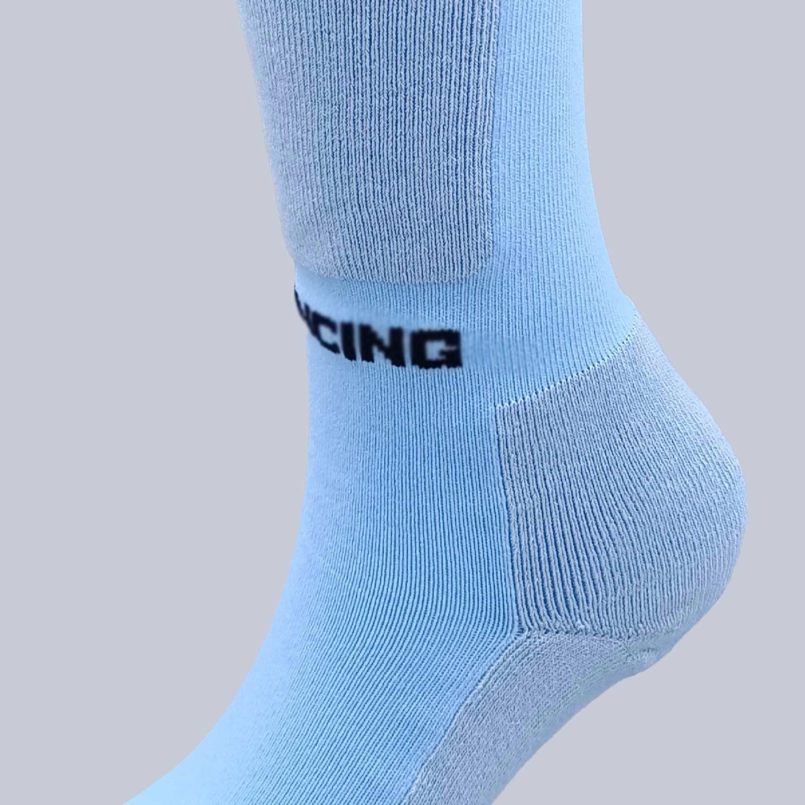 HIXEL Professional Fencing Cotton Socks - Anti-Slip Long Sports Socks for Epee, Sabre & Foil - Breathable & Durable for Training & Competition