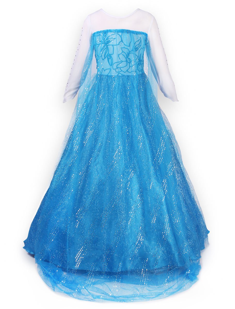 JerrisApparel Princess Dress Queen Costume for Cosplay & Dress Up with Accessories - Perfect for Halloween, Cosplay Events & Themed Parties