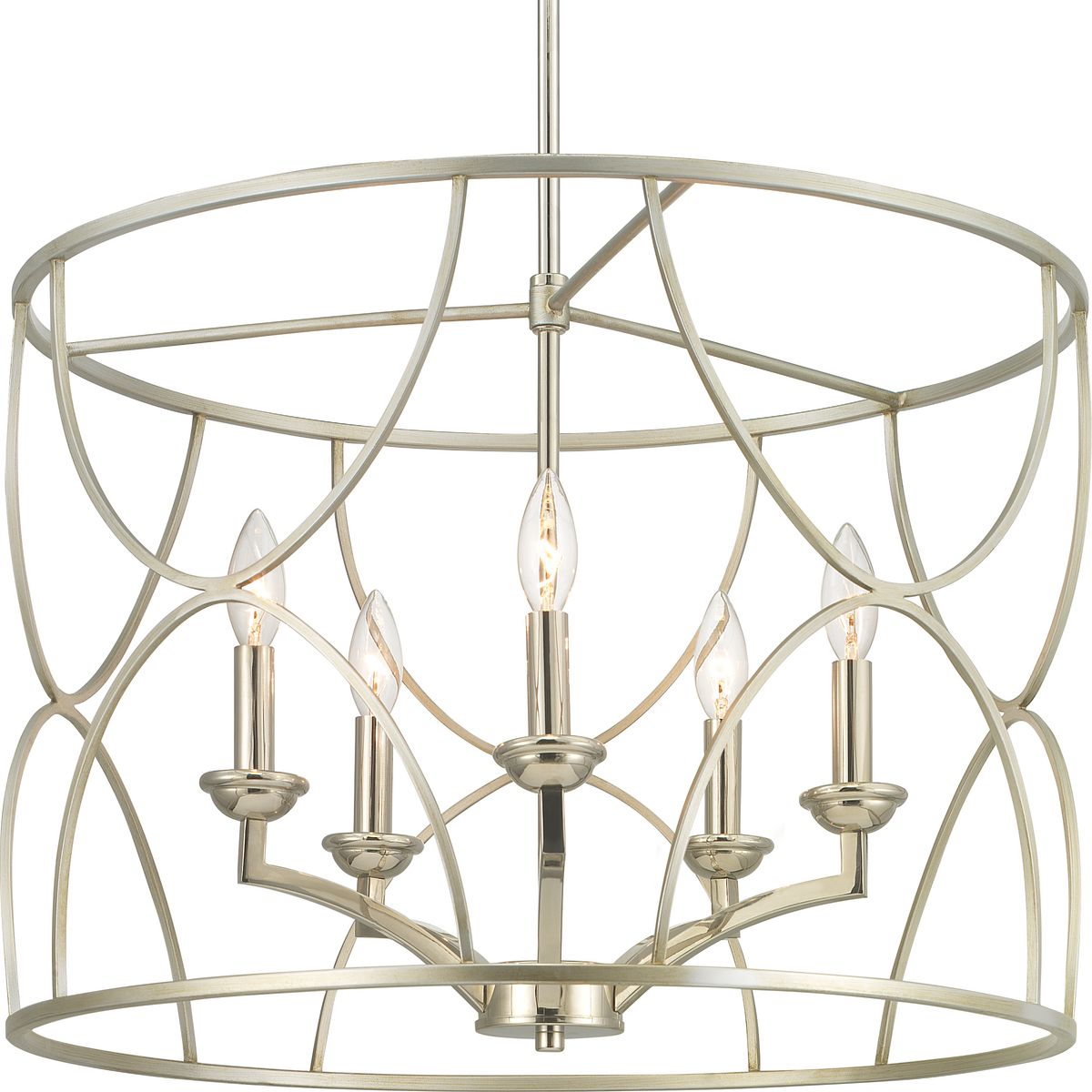 Landree Collection 5-Light Modern Chandelier - Elegant Ceiling Lighting Fixture for Dining Room, Bedroom & Living Room Decor