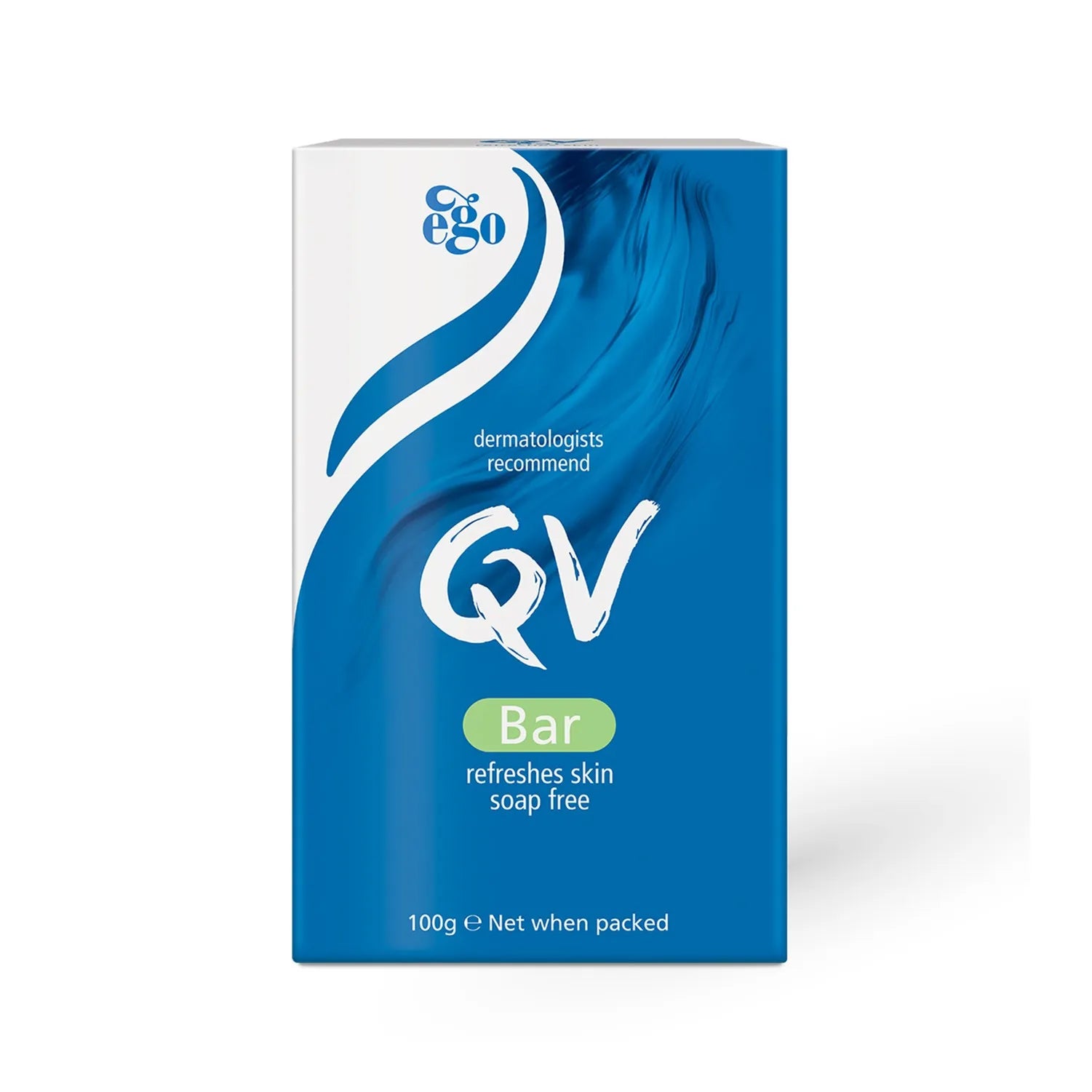 Qv Bar 100Gm - Premium Moisturizing Soap for Dry & Sensitive Skin - Gentle Cleansing Bar for Face & Body - Ideal for Eczema, Psoriasis & Dermatitis Care - Hydrating Skincare Essential for Daily Use