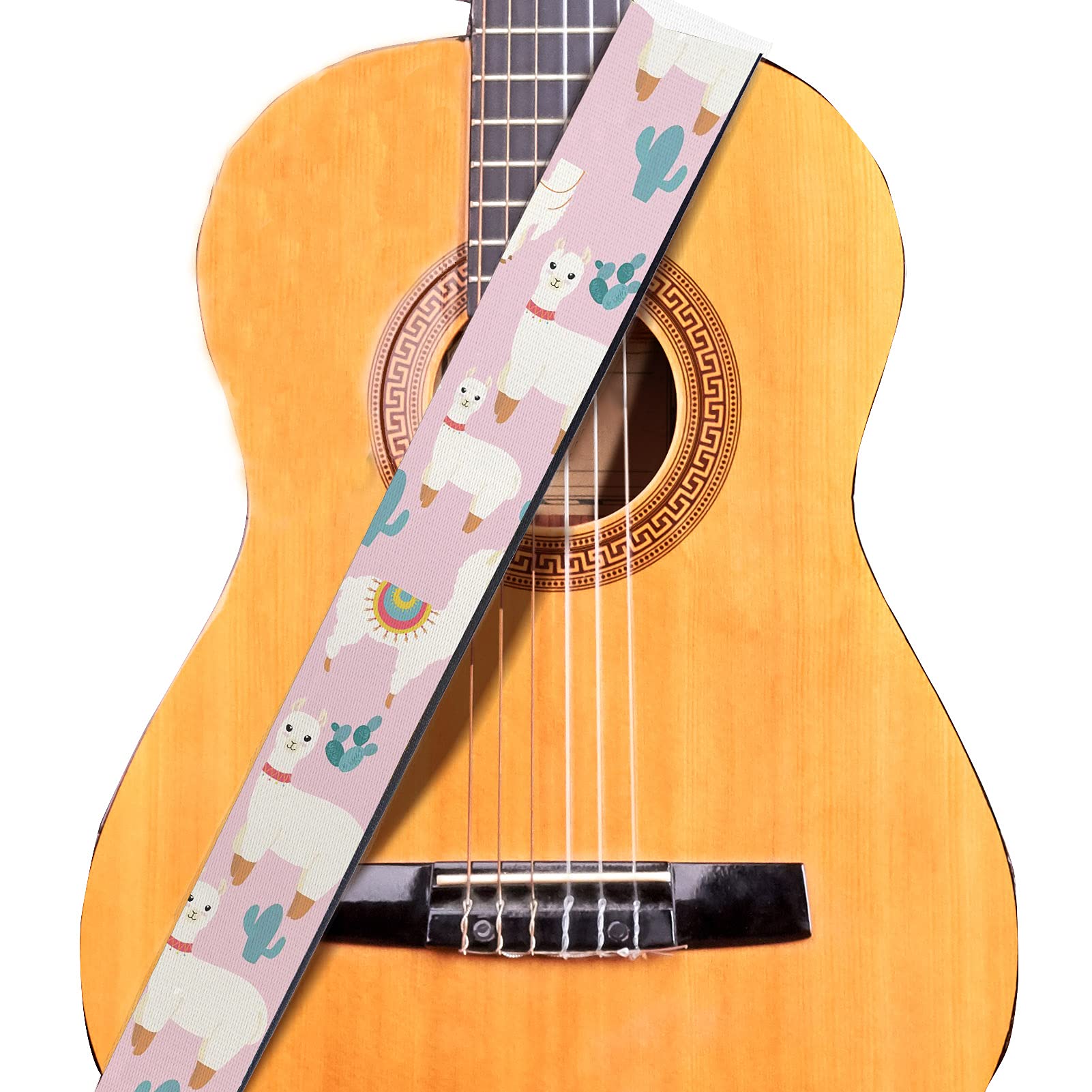 **PAYON Adjustable Guitar Strap - Soft Polyester Guitar Strap for Ukulele, Acoustic & Bass Guitar - Comfortable Shoulder Strap for Musicians - Perfect for Live Performances & Practice Sessions**