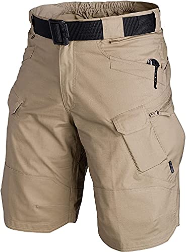 UNIBAL Men's Tactical Cargo Shorts - Waterproof, Breathable & Quick-Dry Outdoor Hiking Shorts for Men | Perfect for Camping, Hiking & Adventure Travel