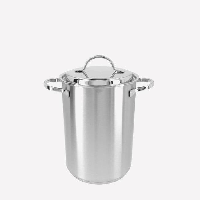 Demeyere Stainless Steel Pasta and Asparagus Cooker Pot - Professional Kitchen Cookware for Perfect Al Dente Pasta & Tender Vegetables | Ideal for Home Chefs & Italian Cooking Enthusiasts