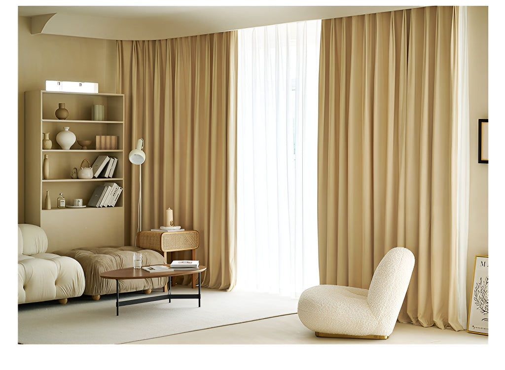 Veronica Solid Blackout Curtains for Bedroom - Custom Room Darkening Window Treatment for Better Sleep & Light Control - Perfect for Nursery, Home Theater & Shift Workers