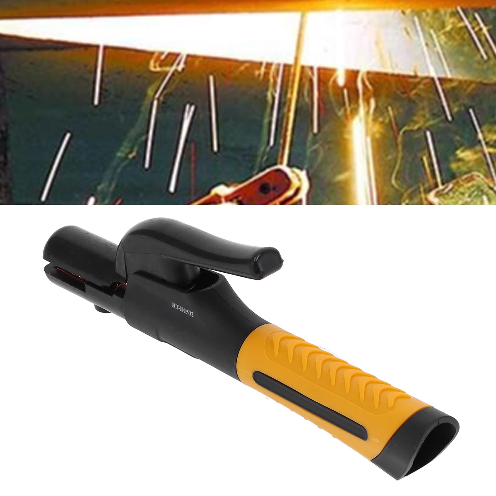 800A Welding Electrode Holder Clamp - Heavy Duty Welding Rod Plier for Welding Machines | Professional Welding Tools for Construction, Metal Fabrication & DIY Projects