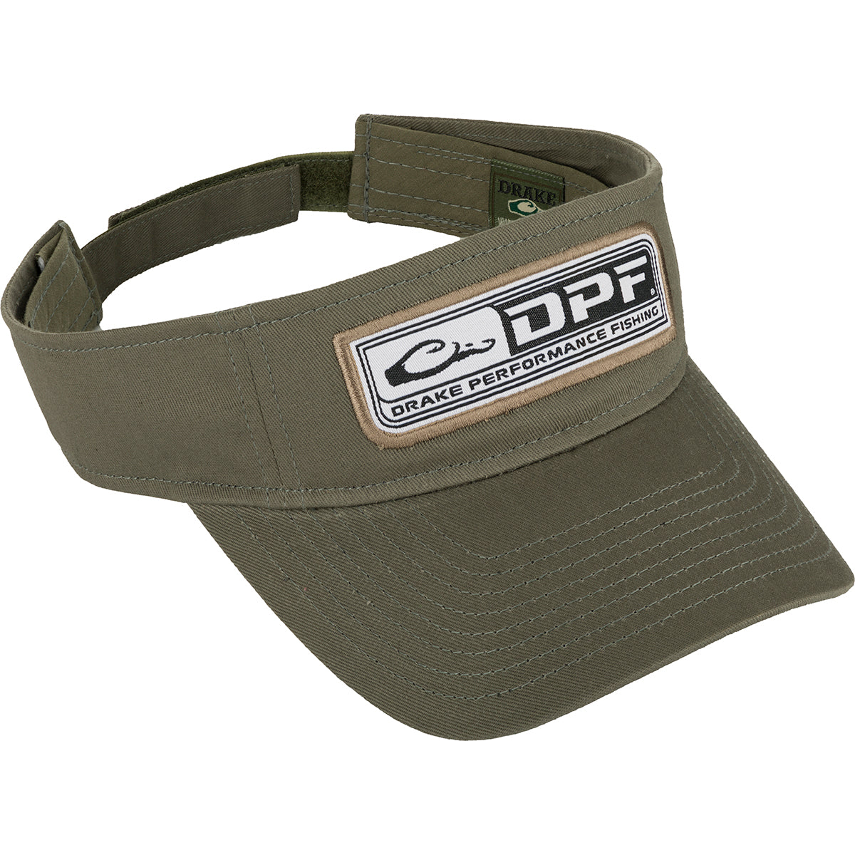 Drake Fishing Logo Visor Hat - Adjustable Sun Protection Cap for Men & Women - Perfect for Fishing, Boating, and Outdoor Adventures