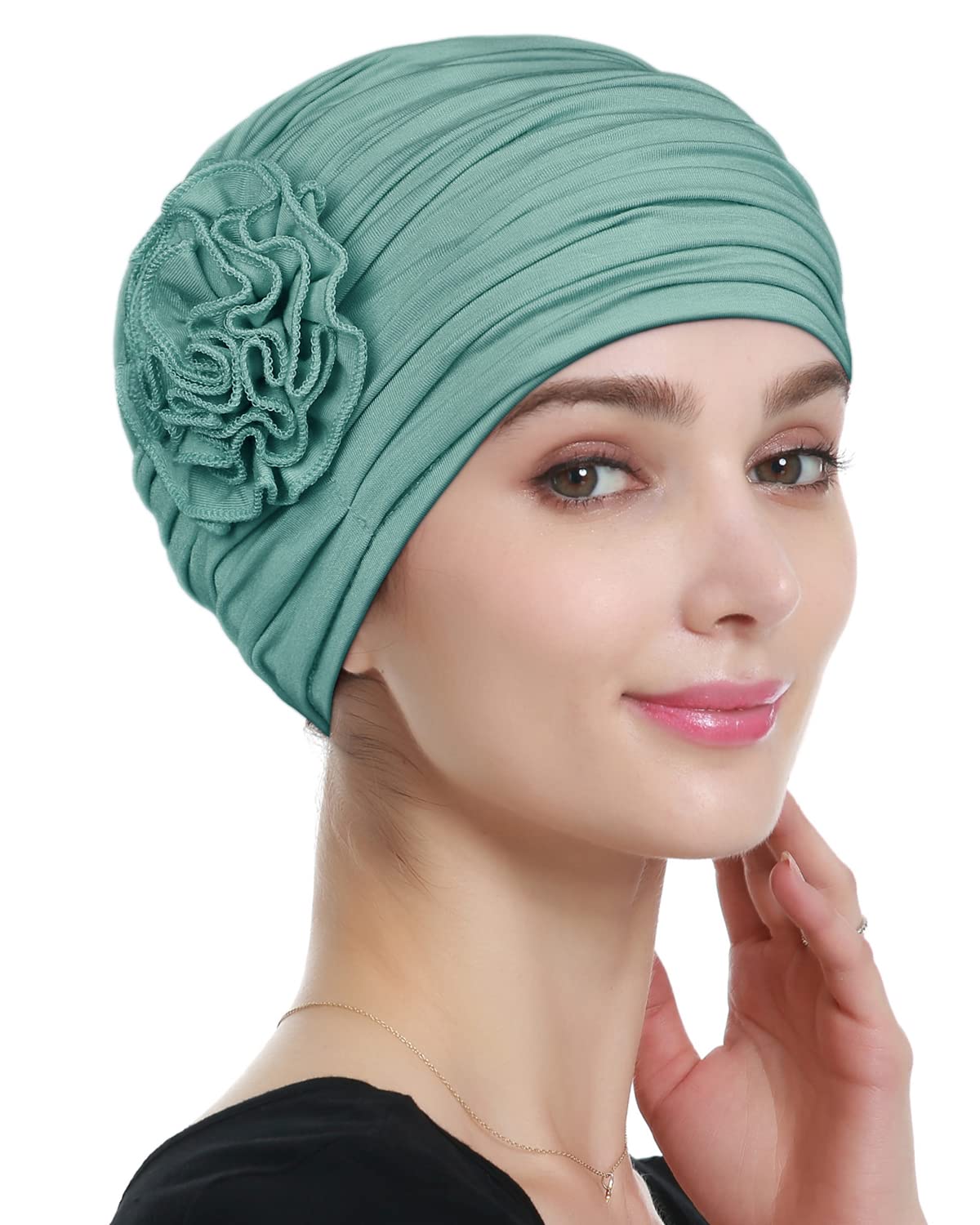 Stylish Chemotherapy Head Wrap Caps for Women - Soft Comfortable Headwear for Cancer Patients - Perfect for Everyday Wear, Outdoors & Relaxation