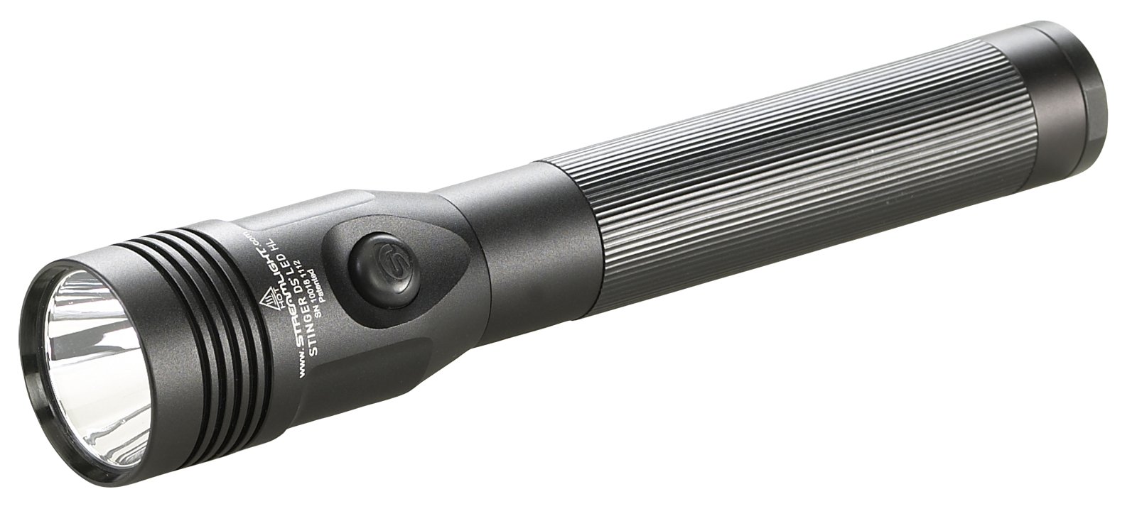 Streamlight 75453 Stinger DS 800-Lumen LED Rechargeable Flashlight (No Charger) - High Lumen Tactical Flashlight for Police, Security, Camping & Emergency Use - Black