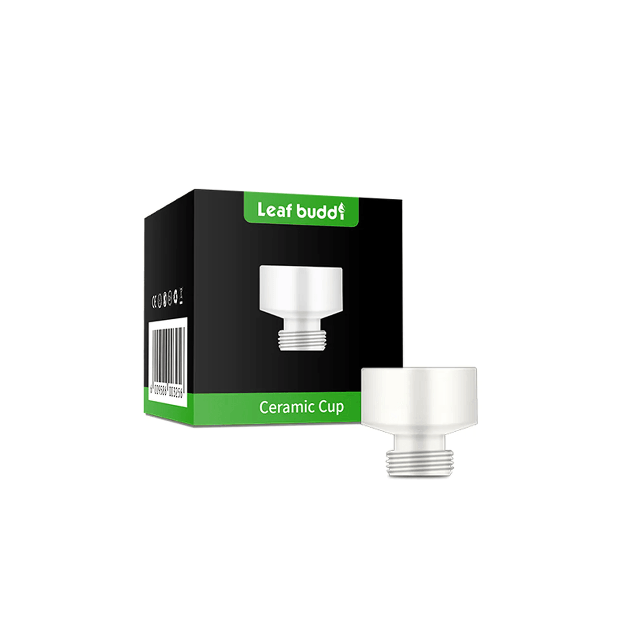 Leaf Buddi Wuukah Vaporizer Erig Ceramic Replacement Cup - Premium Dab Accessory for Concentrates | Compatible with E-Rigs & Wax Pens | Perfect for Home & On-the-Go Dabbing Sessions