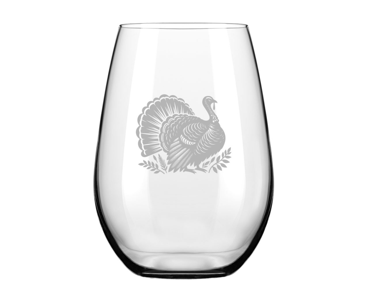 Stemless Wine Glass Set - 21oz Shatterproof BPA-Free Glasses for Red & White Wine - Perfect for Parties, Weddings, and Home Entertaining