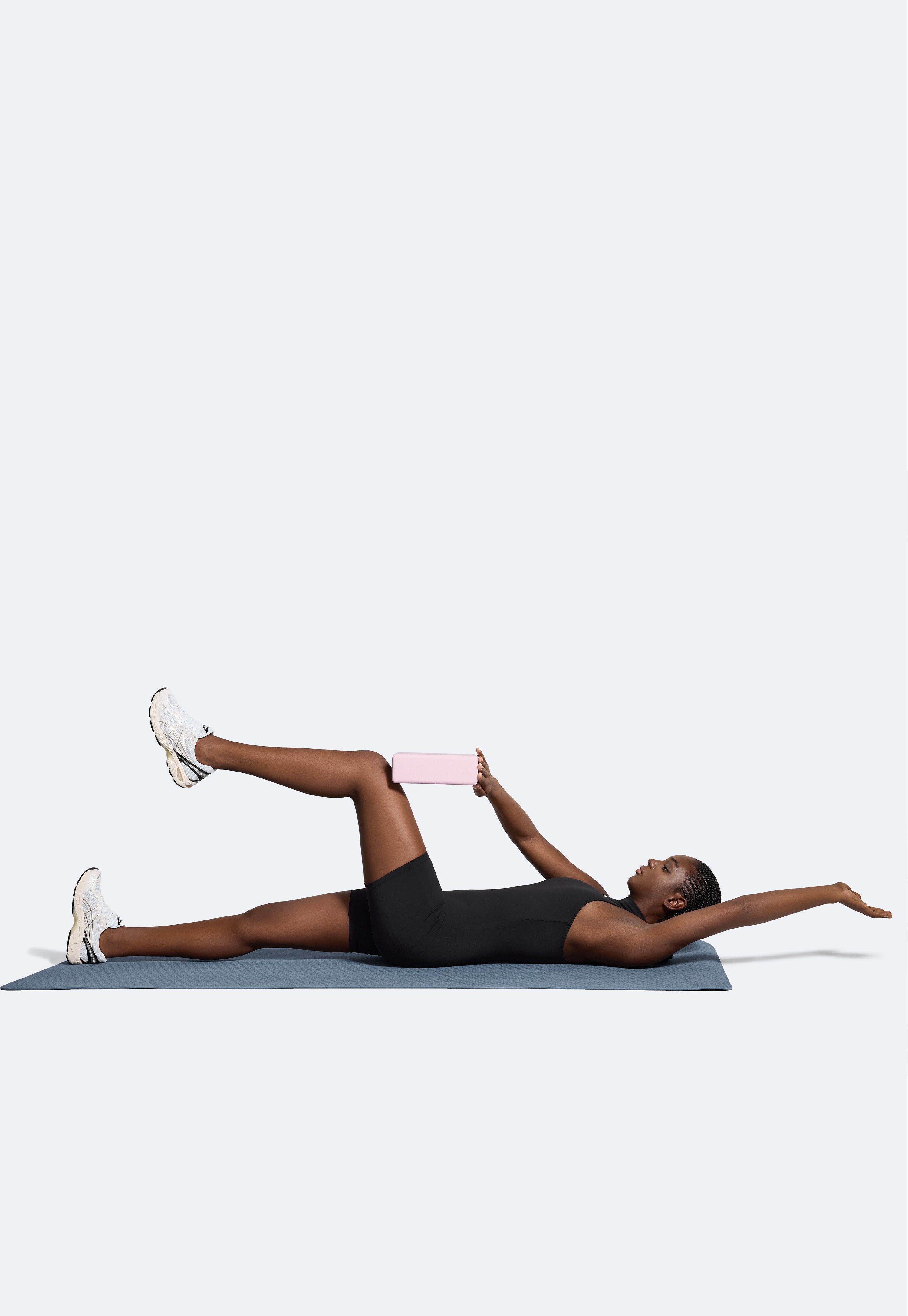 Premium Soft Yoga Block - Pink High-Density Foam for Support & Stability - Ideal for Yoga, Pilates, Stretching & Meditation at Home or Studio