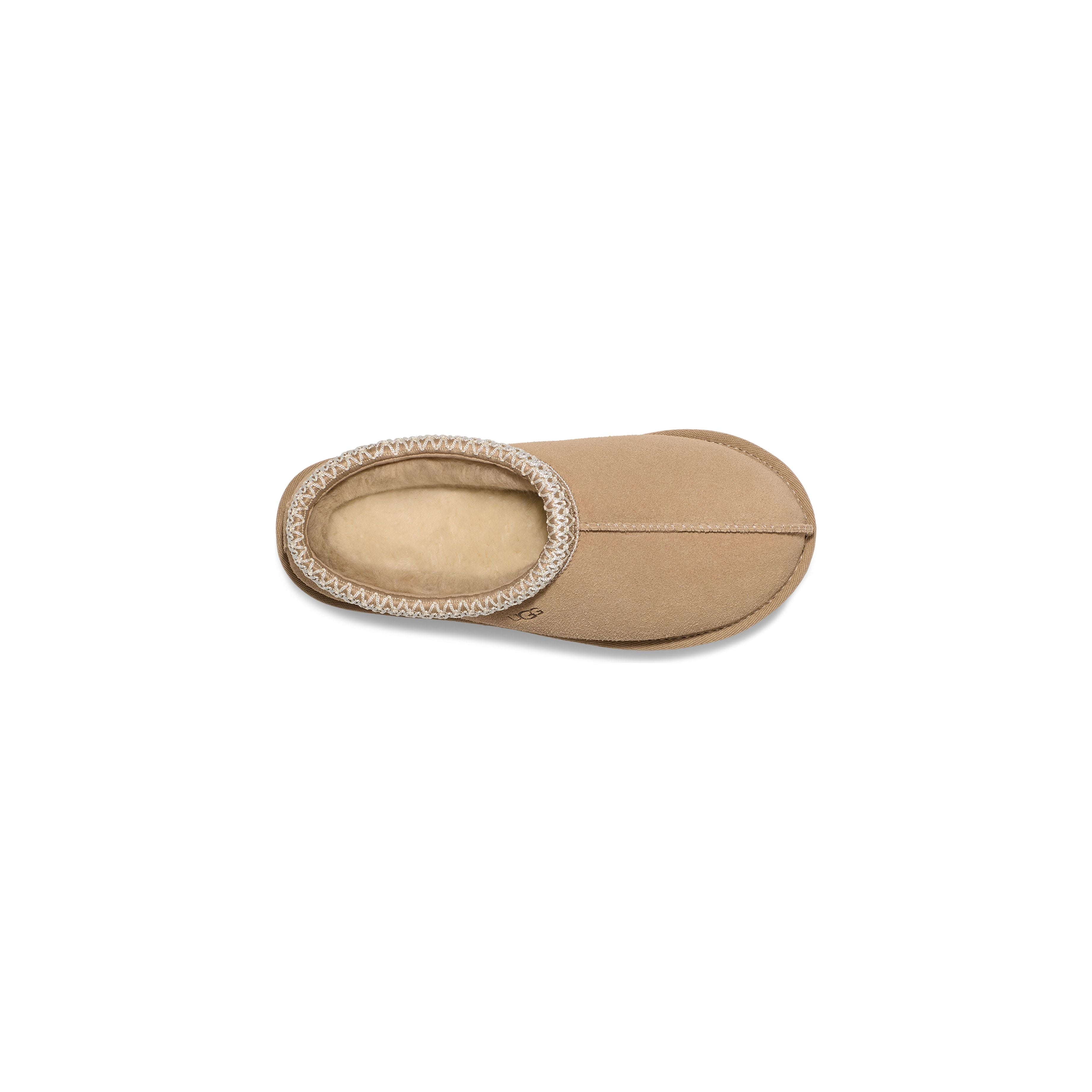 UGG Women's Tasman Slippers in Mustard Seed | Water-Resistant Suede House Shoes with UGG Protect Kit & Jason Markk Suede Cleaning Kit | Cozy Indoor/Outdoor Wear for Winter & Home Comfort