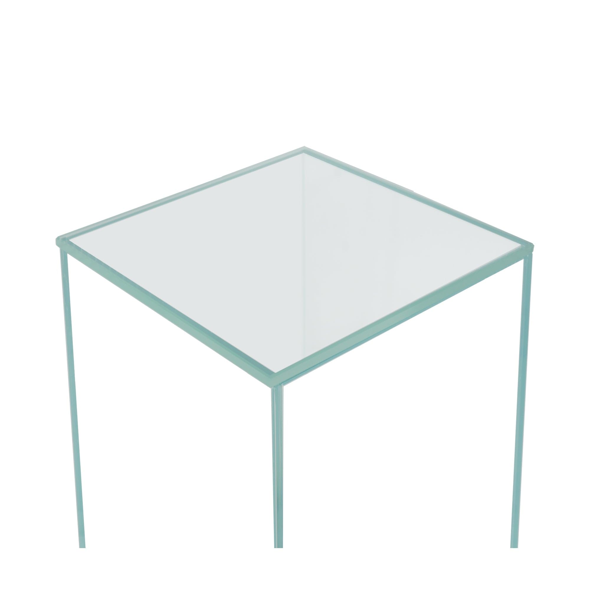 Premium 5mm Low Iron Glass Cube Rimless Frameless Aquarium Tank - Ultra Clear All Glass Design with White Leveling Mat & Optional Lids - Perfect for Home Office Nano Fish Tank, Shrimp Habitat or Modern Aquascaping Display