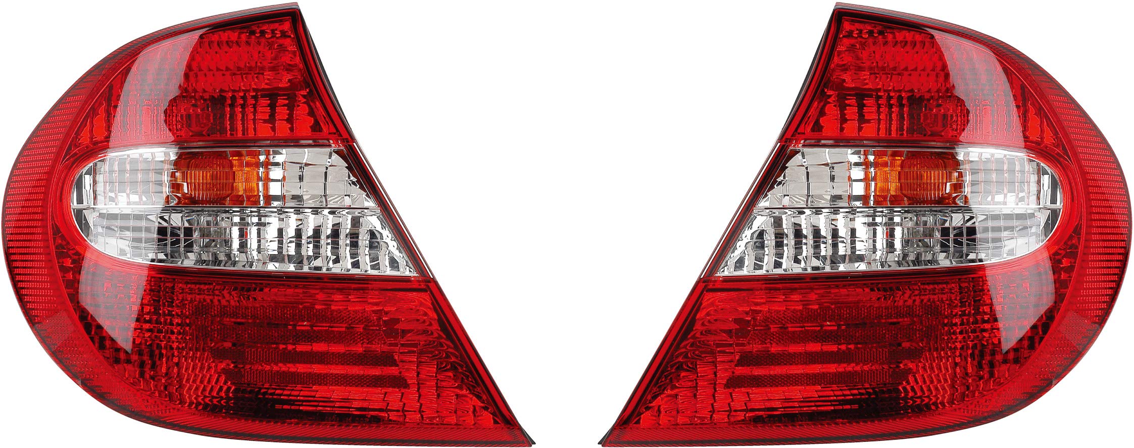 2002-2004 Toyota Camry OE Fitment LED Brake Tail Lights Assembly Pair - Left Driver & Right Passenger Side Replacement - Perfect for Night Driving & Enhanced Safety