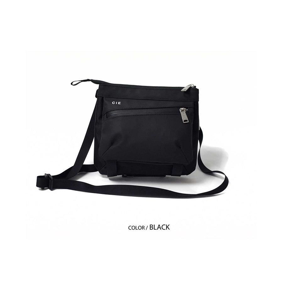 CIE Mini Shoulder Bag 01 - Stylish & Lightweight (210g) Black Crossbody Purse for Women - Perfect for Travel, Shopping & Everyday Use