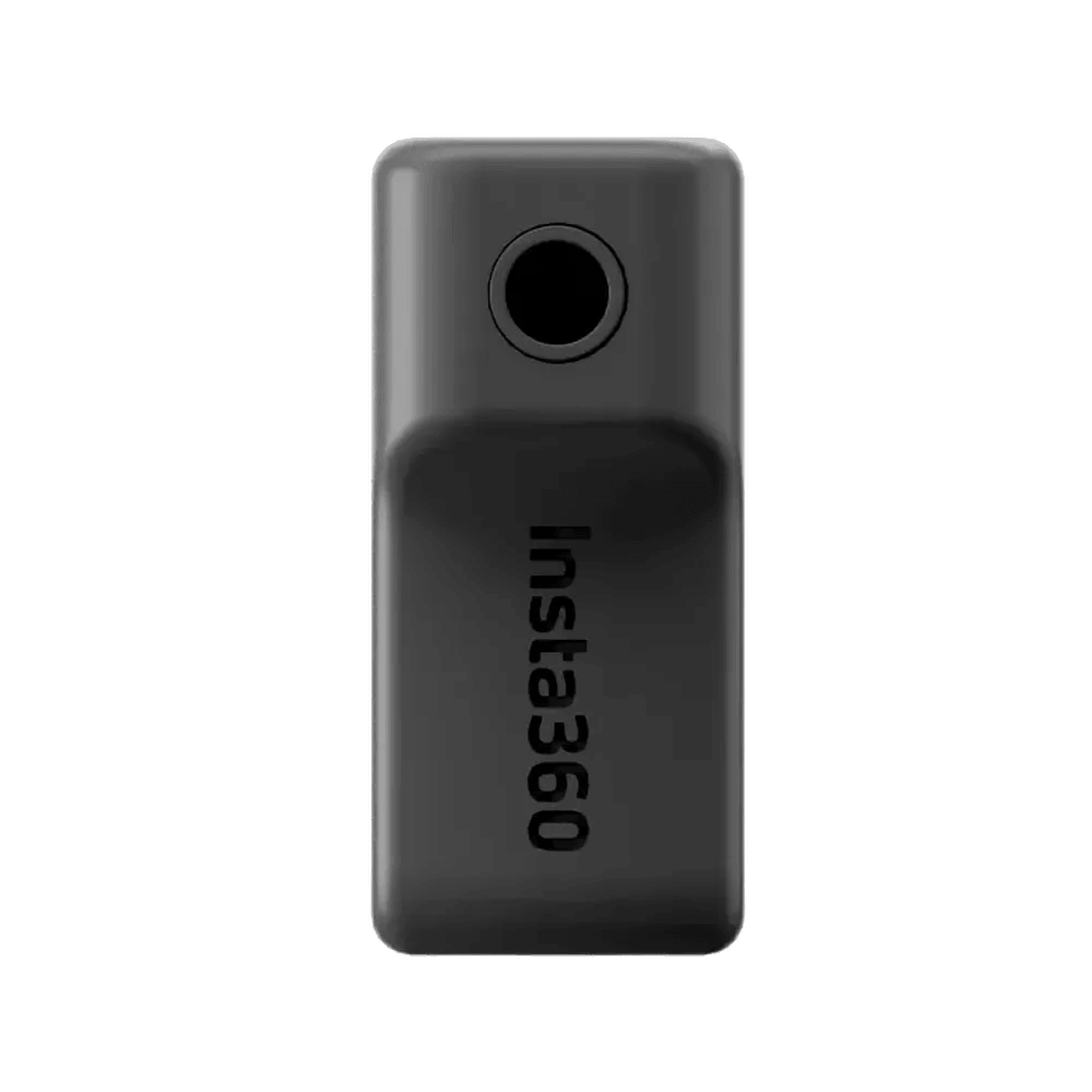 Insta360 X3 Mic Adapter - Waterproof External Microphone Connector for Action Camera | Perfect for Vlogging, Live Streaming & Outdoor Adventures