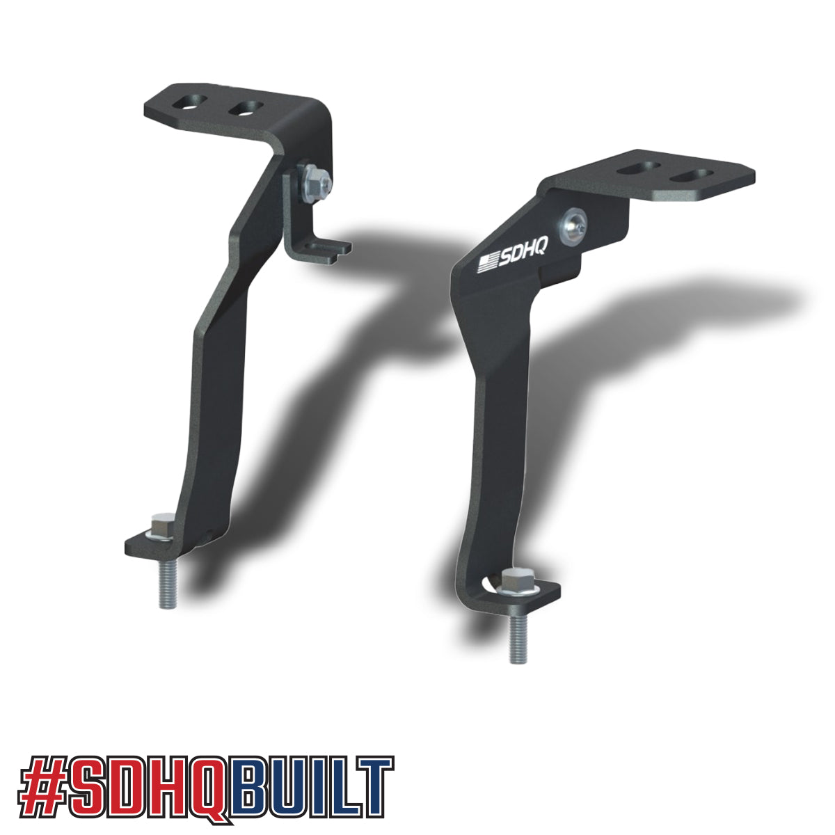 21-25 Ford Raptor SDHQ Built A-Pillar Light Mounts | Heavy Duty Off-Road LED Light Brackets for Ford F-150 Raptor | Perfect for Night Driving & Off-Road Adventures