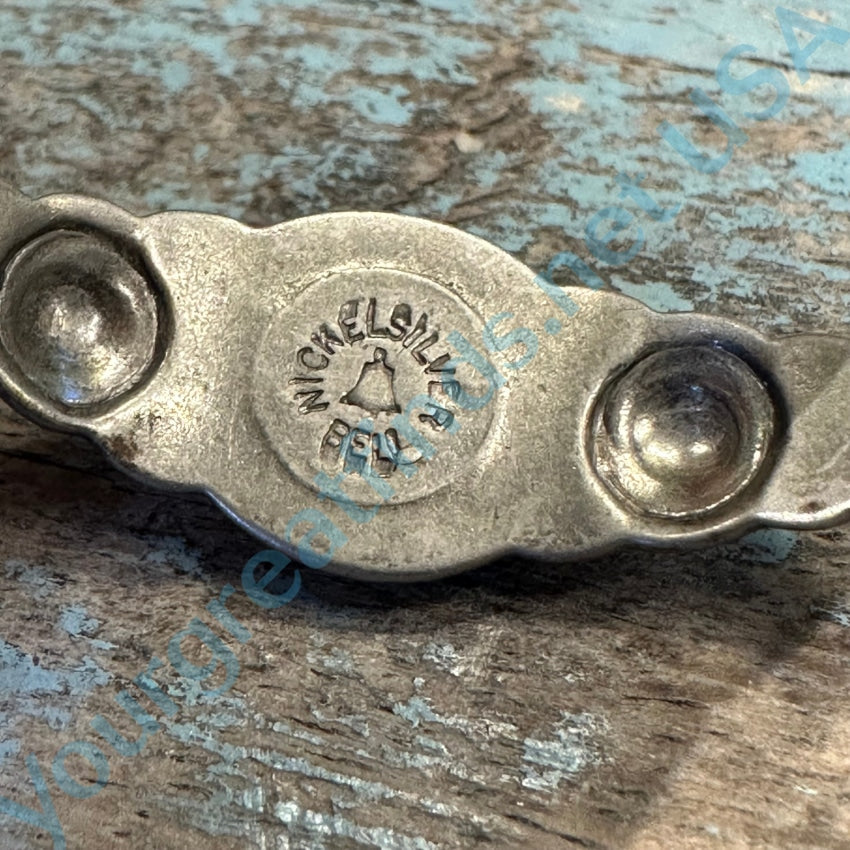 Vintage Southwestern Nickel Silver Heart Bracelet with Bells for Kids | Handmade Children's Jewelry | Perfect for Festivals, Parties & Special Occasions