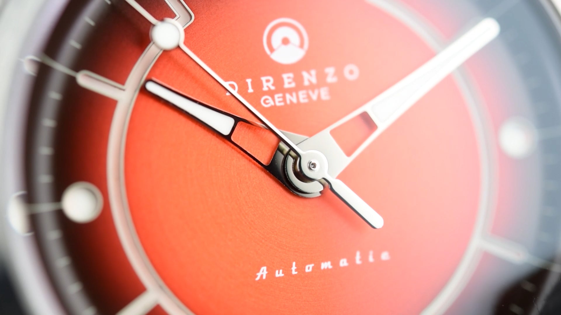 Pre-Owned Direnzo DRZ 02R Aerolite Red Date Men's Watch - Luxury Sports Chronograph for Diving, Racing & Everyday Wear