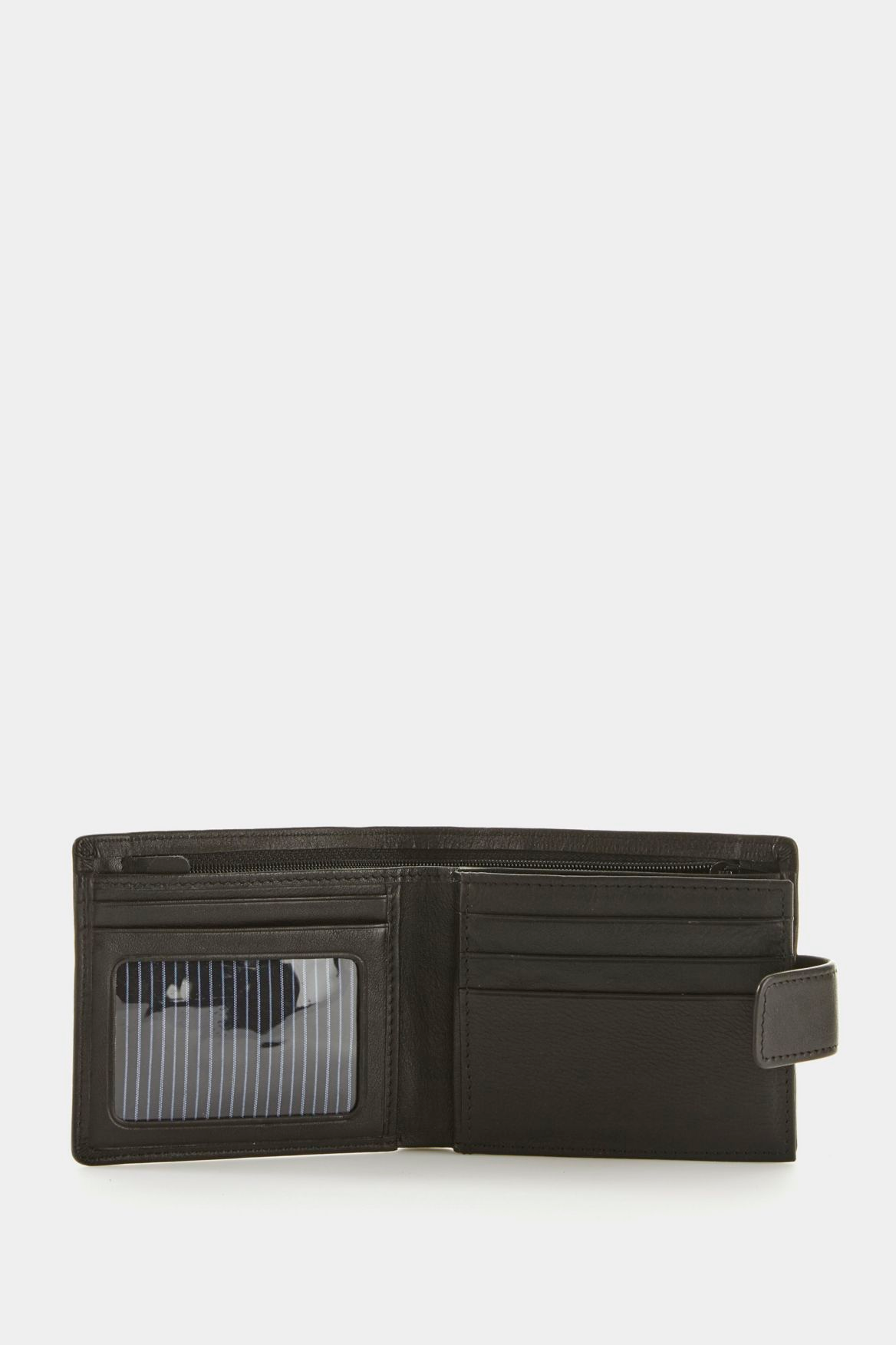 RFID Leather Tab Wallet for Men - Slim Minimalist RFID Blocking Bifold Wallet with Card Slots - Perfect for Travel, Business & Everyday Use