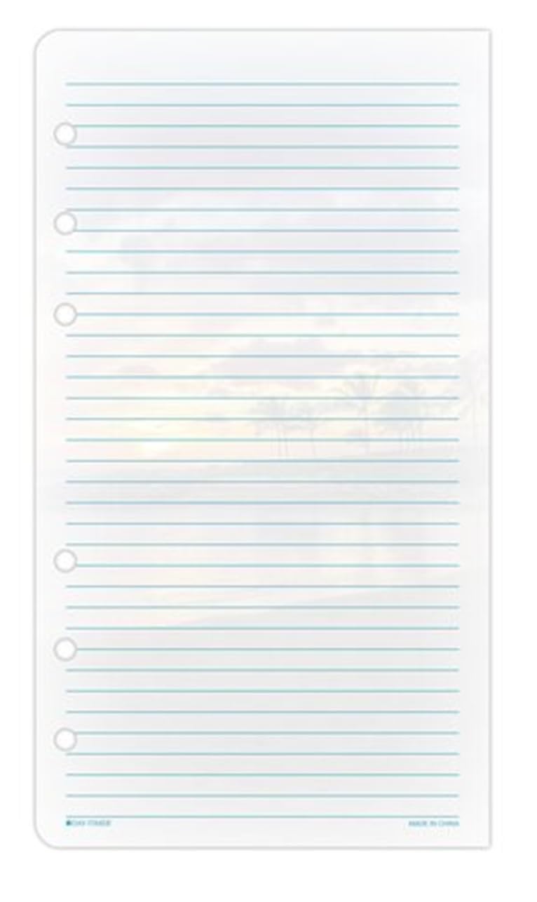 Day-Timer Coastlines Note Pads - Portable 3.75 x 6.75 Inch Memo Pads, 2 Pads with 24 Sheets Each (D1398801A) - Perfect for Office, School & Travel Organization