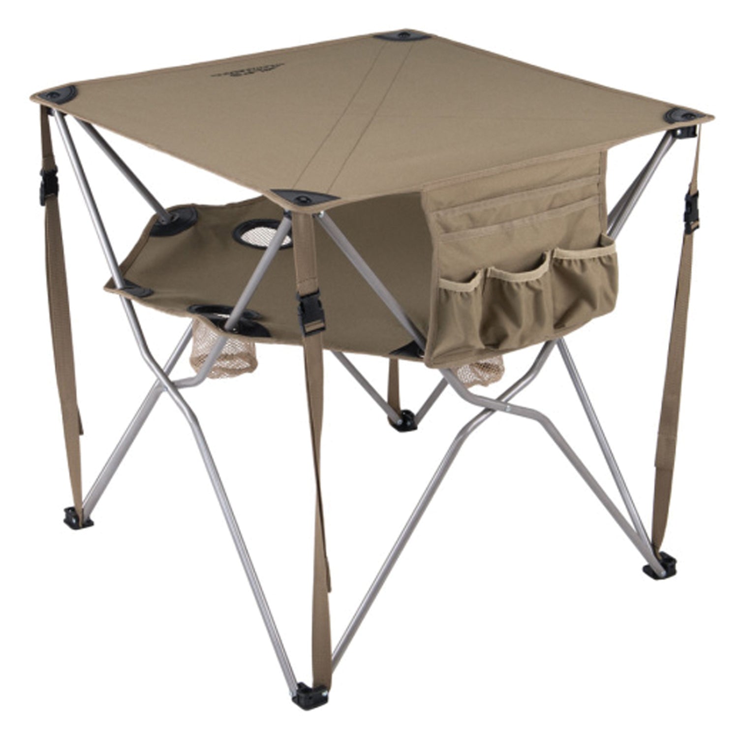 Alps Mountaineering Eclipse Table - Lightweight & Durable Outdoor Camping Table for Picnics, Backpacking, RV Trips & Beach Use (Clay Color)