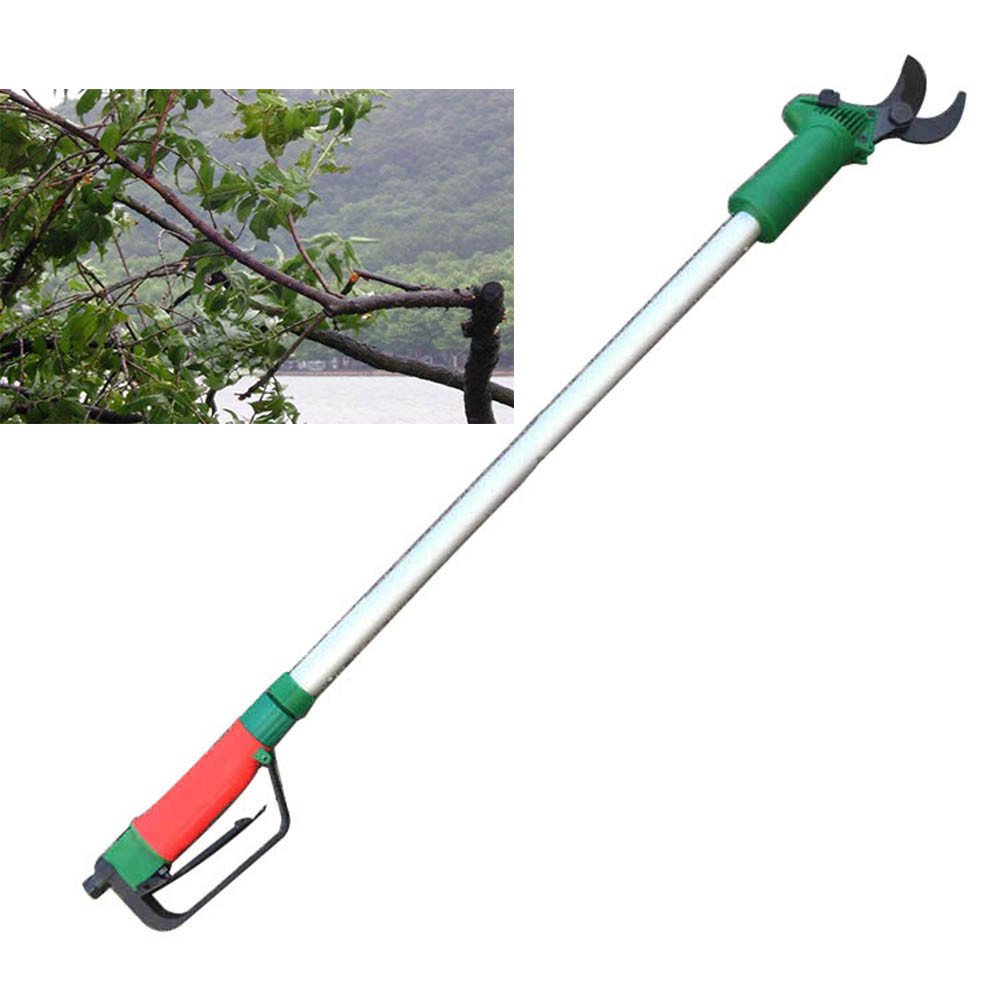 NEWTRY Extendable Pneumatic Air Pruning Shears - 1M Long Reach Tungsten Branch Cutter for Fruit Trees & Thick Gardening Branches | Professional Landscaping & Orchard Maintenance Tool