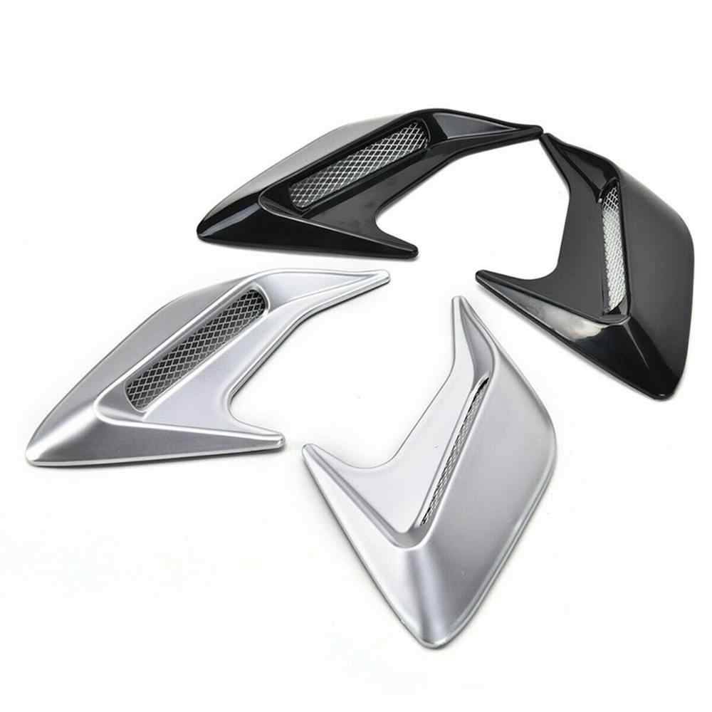 Universal Car Side Vent Air Flow Cover - Auto Fender Intake Sticker & Hood Scoop Vent Bonnet - Enhances Vehicle Aerodynamics for Sports Cars & Performance Vehicles