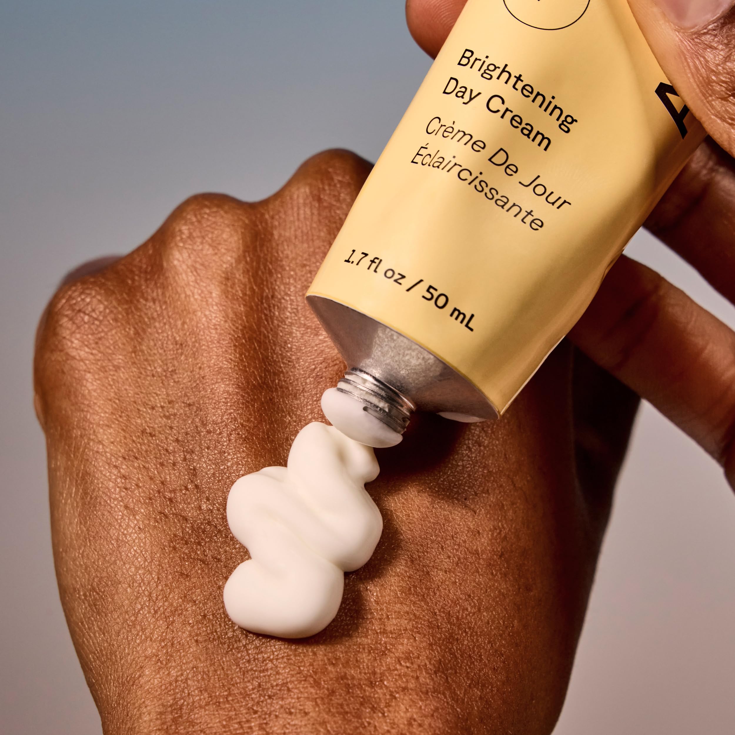 Acure Brightening Day Cream with Cica & Argan Oil - Vegan Moisturizer for Radiant Skin, Tone Even & Hydration - All Skin Types - 1.7 Fl Oz - Perfect for Daily Skincare Routine & Glowing Complexion