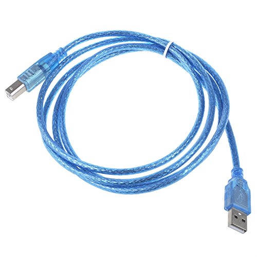 PK Power 6ft USB 2.0 A to B Printer Cable - Compatible with HP OfficeJet 4215/4215xi - High-Speed Data Transfer for Printers, Scanners & More - Perfect for Home Office & Small Business Use