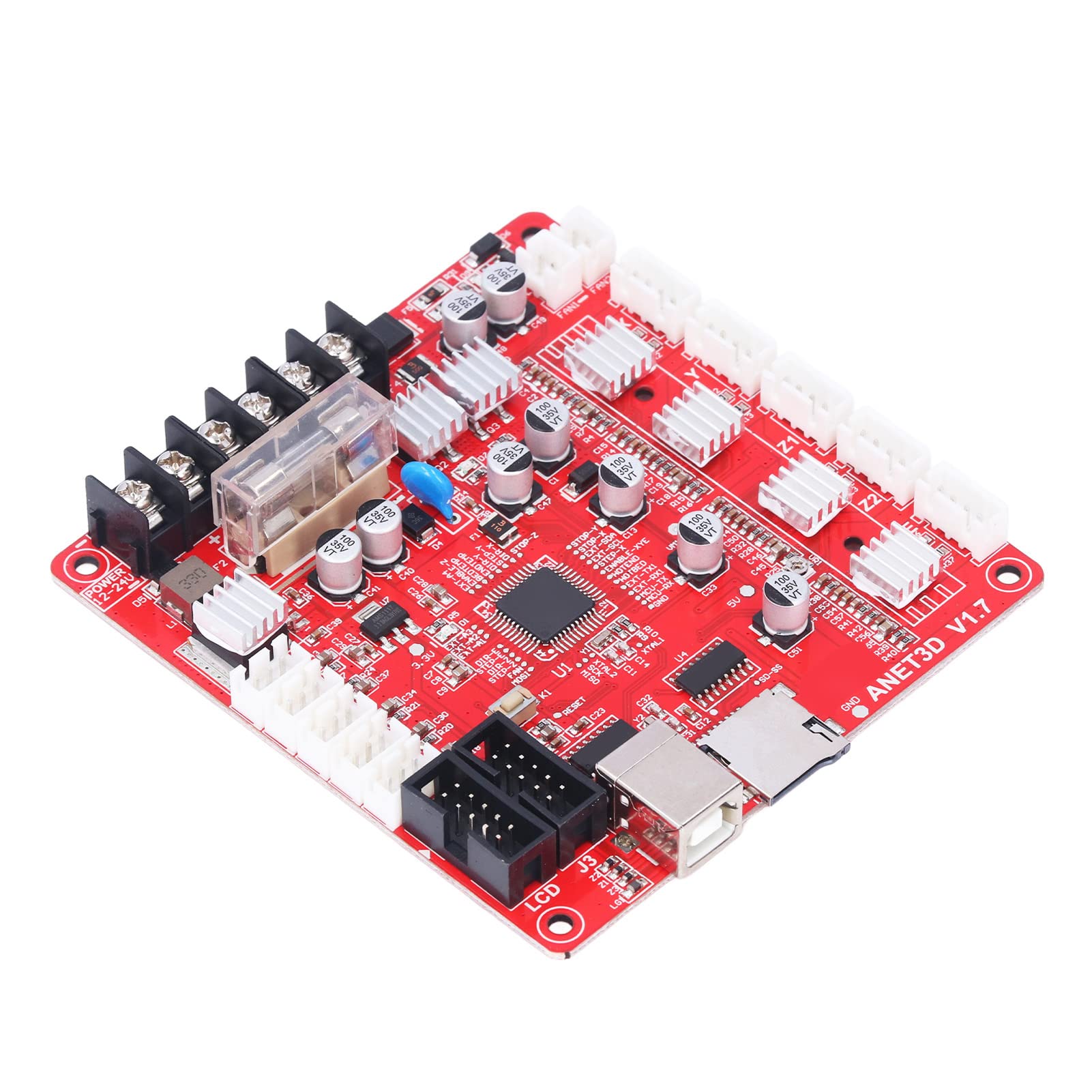 High-Quality 3D Printer Motherboard & Mainboard for Anet E12 - Reliable Desktop 3D Printer Control Module for DIY Printing & Maker Projects