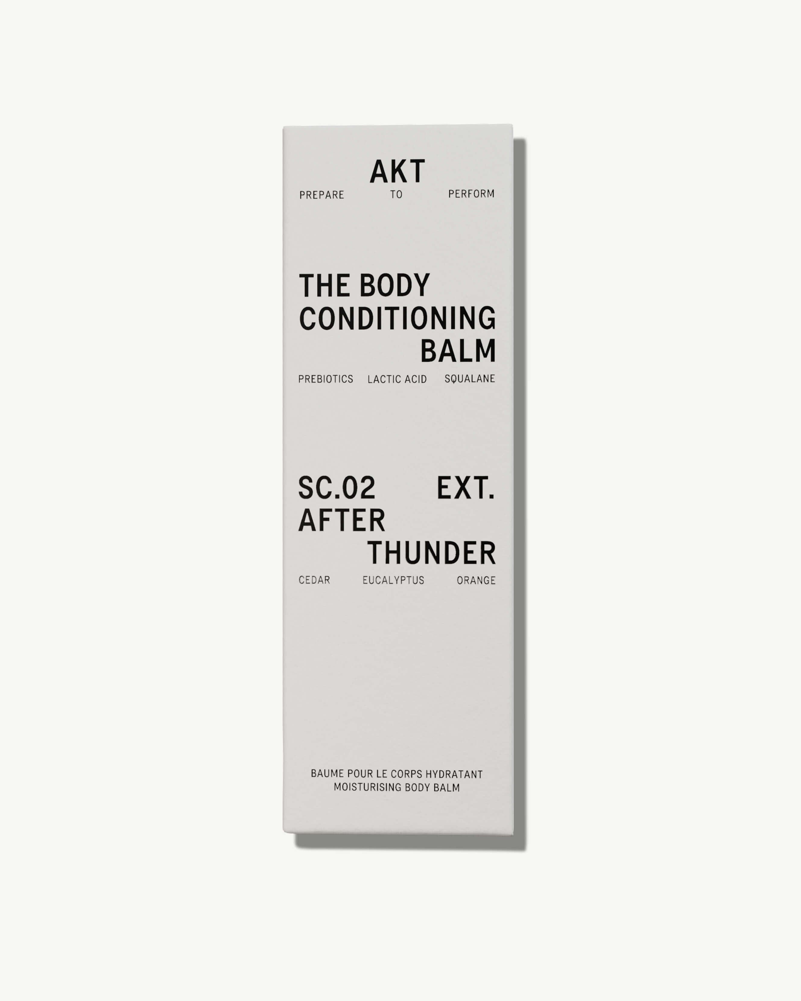 The Body Conditioning Balm SC.02 After Thunder - Soothing Muscle Relief & Skin Hydration for Post-Workout Recovery & Relaxation
