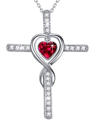 04. July Birthstone Ruby Necklace