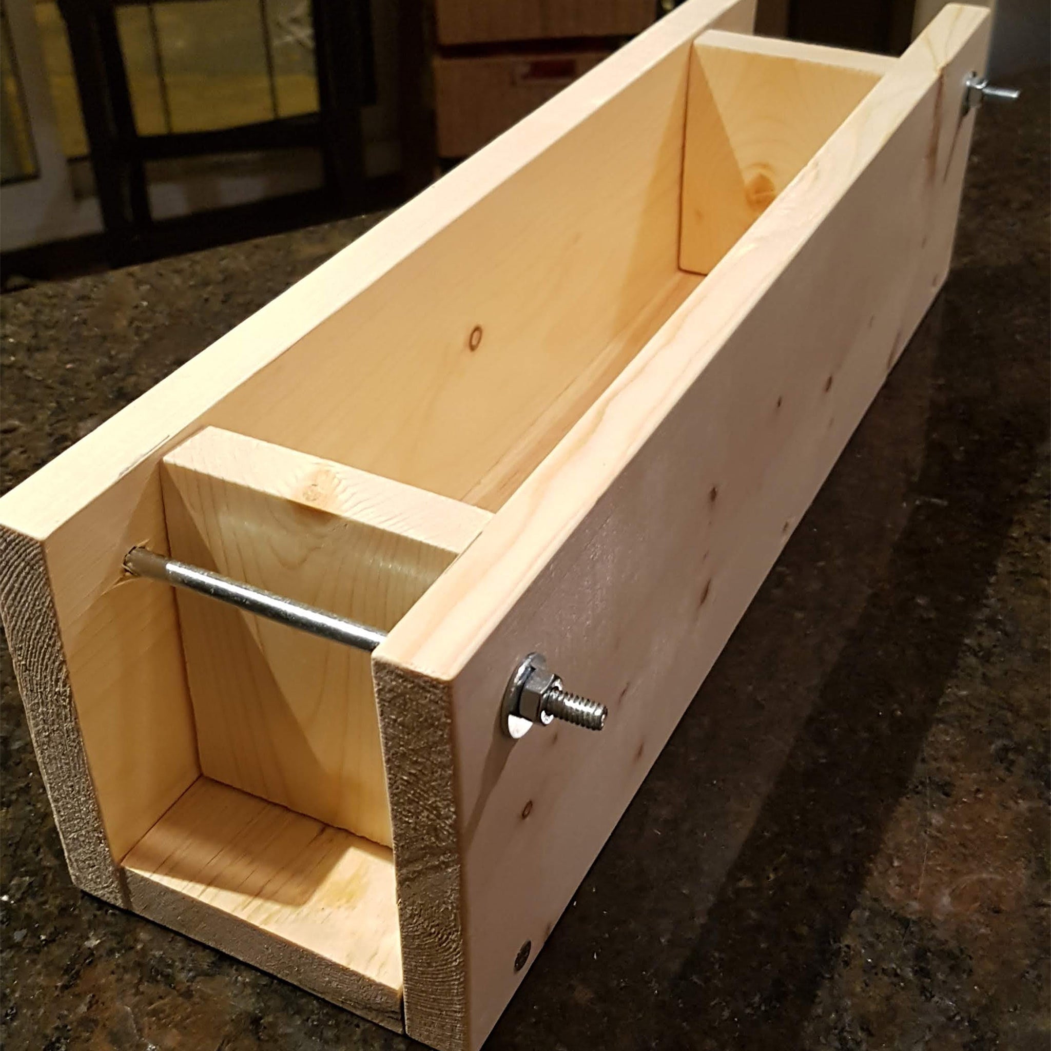 Custom Large Wooden Loaf Bread Mold - Handmade Baking Pan for Sourdough, Artisan Bread & Homemade Loaves - Perfect for Bakers & Bread Making Enthusiasts