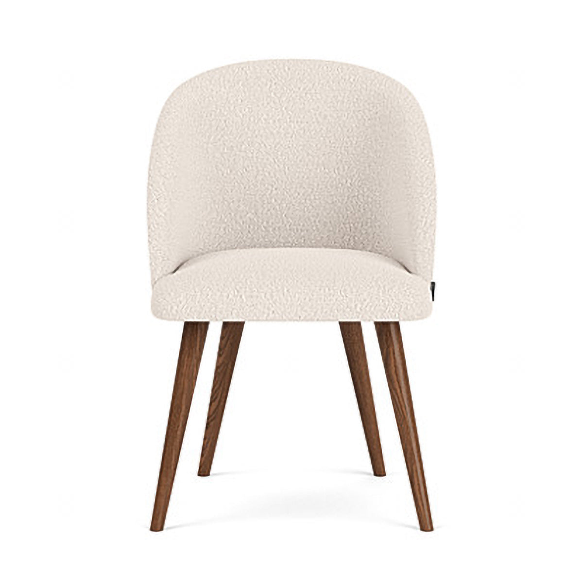 Holly Boucle Dining Chair - Modern Upholstered Accent Chair for Kitchen, Dining Room & Office - Comfortable & Stylish Home Decor